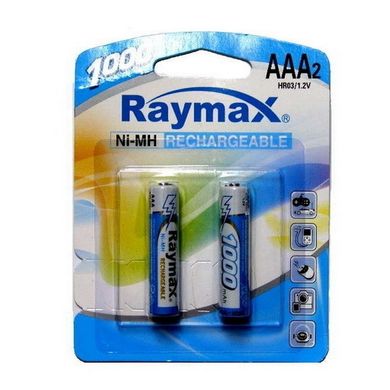 Акумулятор Raymax R03, AAA 1000mAh (2/24)