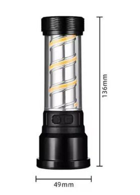 Ліхтар 2811-LED світильник, Li-Ion акумулятор, ЗУ Type-C