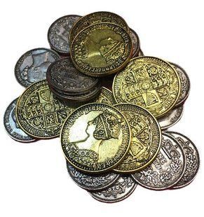 Металеві монети для гри Nanty Narking. Великі сподівання.