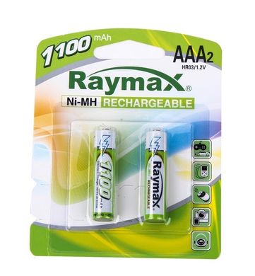 Акумулятор Raymax R03, AAA 1100mAh (2/24)
