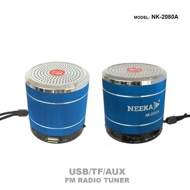 Портативна колонка Neeka NK-2080A MP3/FM/MicroSD/USB