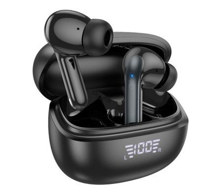 Гарнітура бездротова Bluetooth HOCO EQ5 Energy true ANC+ENC BT5.3 Black