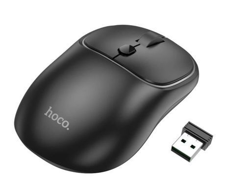 Миша бездротова HOCO GM25 Royal (800-1600dpi, 2.4GHz/BT 5.0), black