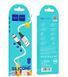 Кабель Type-C HOCO X86 Spear silicone charging data cable, 3A, 1m. white 10011356 фото 1