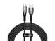Кабель Type-C Baseus Glimmer Series Fast Charging Data Cable (2m, 100W) black CADH000501 10010787 фото 3