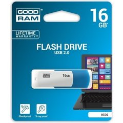 Накопичувач GoodRAM Colour MIX USB 2.0 16GB Blue/White (UCO2-0160MXR11)