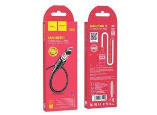 Кабель Lightning HOCO X52 Sereno Magnetic, 2.4A, 1.2m., black