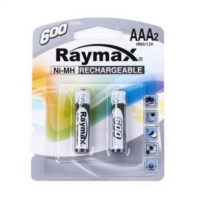 Акумулятор Raymax R03, AAA 600mAh (2/24)