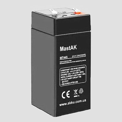 Акумуляторы MastAk 4V 4,5A