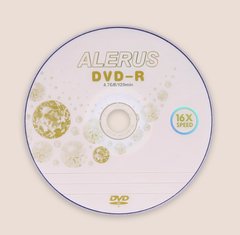 Диски Alerus DVD-R 4.7Gb 16x Bulk/50