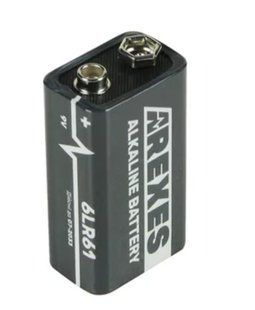 Батарейки Arexes Alkaline 6LR61, крона (1/10)