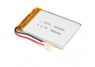 Акумулятор літій-полімерний 303450, 500mAh, 3.7V