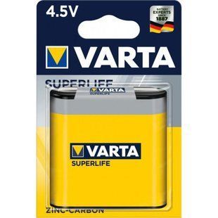 Батарейки Varta Heavy Duty 3R12P, квадрат (1/10) BL