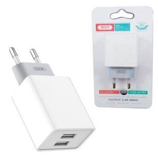 МЗП XO L65 (2xUSB, 2.4A) White