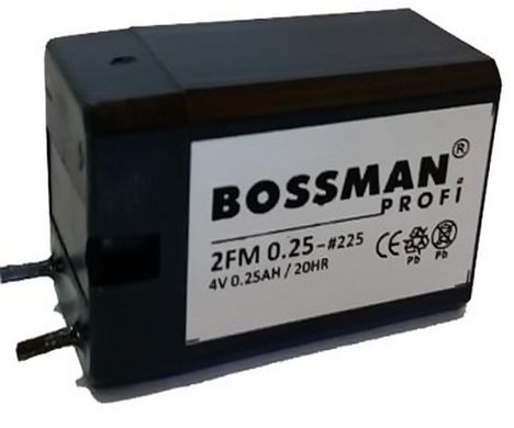 Акумулятор Bossman 4V 0.25A