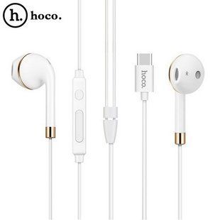 Гарнітура з мікрофоном Type-C HOCO L8 white