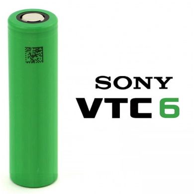 Акумулятор 18650 Sony 3120mah US18650VTC6 Copy (2000mAh реал.) (Li-ion)