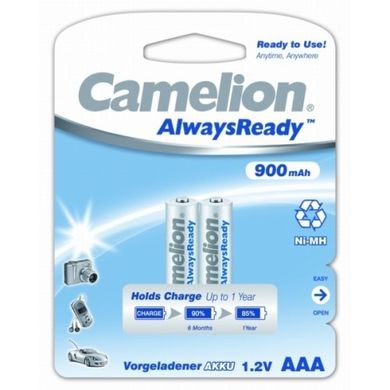 Акумулятор Camelion R03/2bl 900mAh Ni-MH (Always Ready)