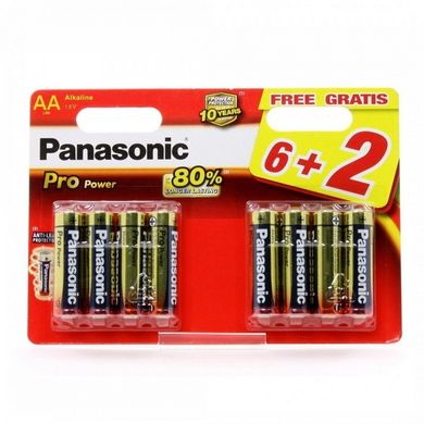 Батарейки Panasonic Pro Power LR6, AA (6/72) BL