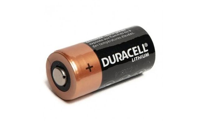 Батарейки Duracell Lithium CR123A, 3V (1/20) (тех пак. без блістеру)