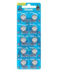 Батарейки для годинників Vinnic AG 13 / 10 BL (1154)
