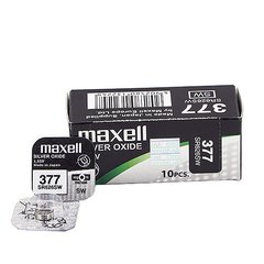 Батарейки для годинників Maxell SR626SW-B1 (377) 1x10 (Japan)