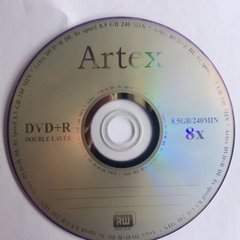 Диски Artex DVD+R 8,5 GB 8x, Duallayer, Bulk/50