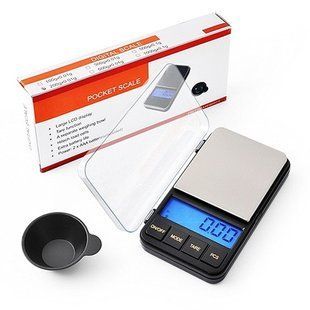 Ваги ювелірні 6285PA, 200г. (0,01г) + чаша