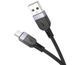 Кабель microUSB HOCO X109 Energy silicone charging Data 2.4A, 1m., black 10011969 фото 2
