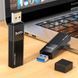 Кардрідер HOCO HB20 Mindful 2-в-1 USB3.0 Black 10012274 фото 2