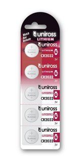 Батарейки літієві Uniross CR2032, 3V (5/100) BL
