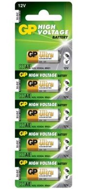 Батарейки GP 23A Alkaline A23, VA23GA, MN21, 12V