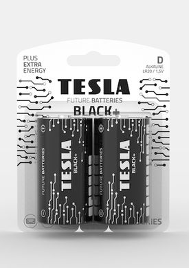 Батарейки Tesla Batteries Black+ LR20, D (2/24) BL
