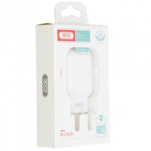 МЗП XO L78, (2xUSB, 2.4A) white