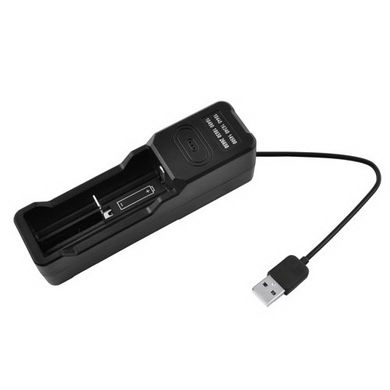 Зарядний пристрій універсальний ZF-66 (14500/16340/18650/26650) з кабелем USB