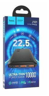 УМБ Power Bank HOCO J101 Astute fully compatible (QC3.0, 22.5W, 10000mAh) Black