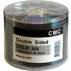 Диски CMC Magnetics DVD-/+R 9,4 GB 16x, Double sided, Bulk/50