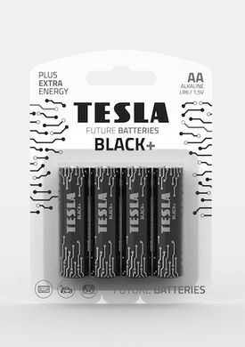 Батарейки Tesla Batteries Black+ LR6, AA (4/48) BL