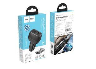 АЗП комплект HOCO Z36 з кабелем Type-C, (2xUSB, 2.4A) black