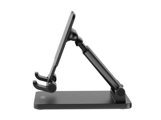 Тримач-підставка для телефона XO C134 Flat plastic desktop tablet holder black