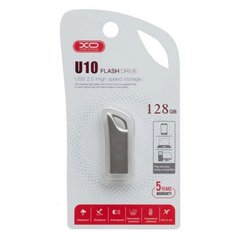 Накопичувач XO U10 128GB USB 2.0 metal (сірий)