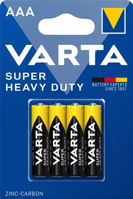 Батарейки Varta Heavy Duty R03, AAA (4/48) BL
