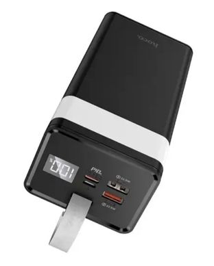 УМБ Power Bank HOCO J86 Powermaster fully compatible PD20W/OC/LCD/Lamp 40000 mAh black