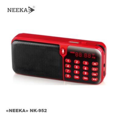 Портативна колонка Neeka NK-952 MP3/FM/MicroSD/USB