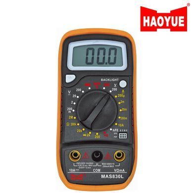 Тестер HAOYUE MAS830L, щупи