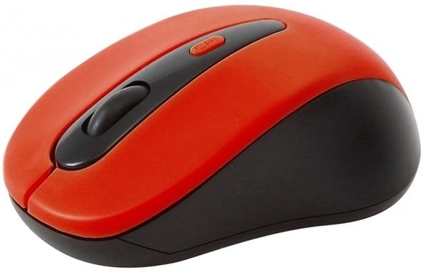 Миша бездротова OMEGA OM-416 black-red, 800-1600dpi