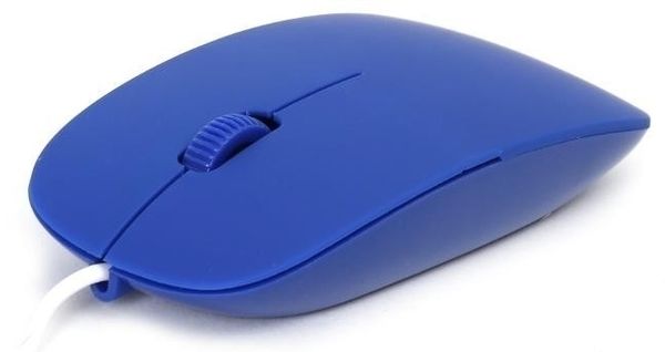 Миша дротова OMEGA OM-414 optical dark-blue USB, 1000dpi