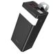 УМБ Power Bank HOCO J86 Powermaster fully compatible PD20W/OC/LCD/Lamp 40000 mAh black 10011427 фото 4