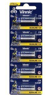 Батарейки Vinnic 27A, 12V (5/50) (L828F)