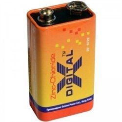 Батарейки X-Digital 6F22, 9V крона (1/10/500)